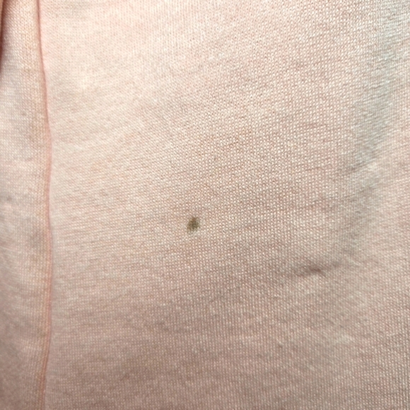 Adidas Women's Medium Spellout Three Stripes Pullover Crewneck Sweatshirt Pink - Picture 12 of 12